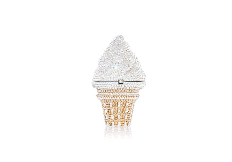 Accessories Judith Leiber | Ice Cream Cone Pillbox Vanilla