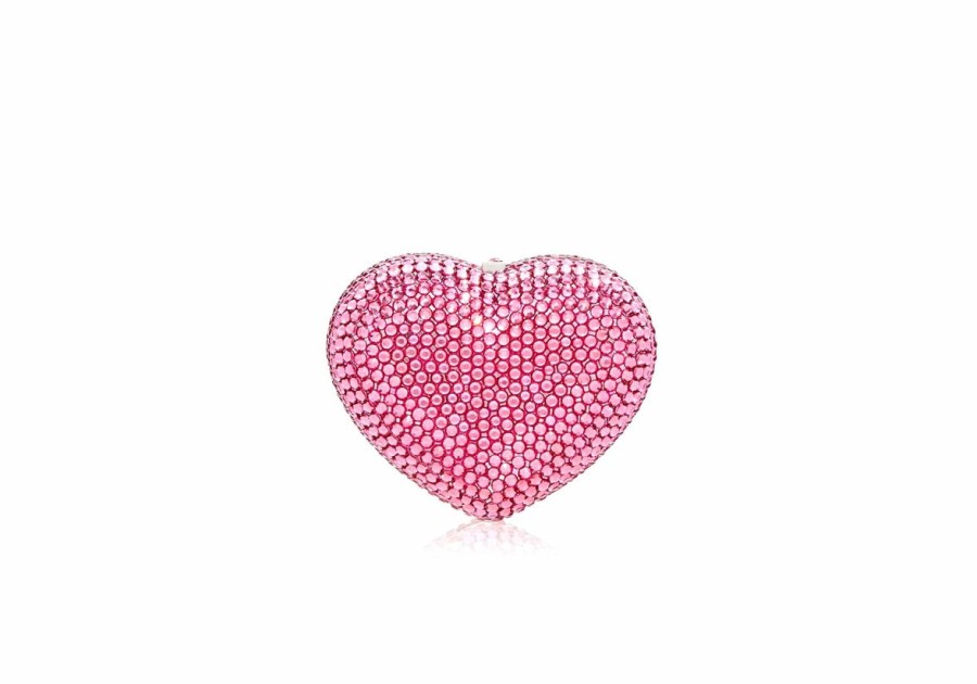 Accessories Judith Leiber | Mini Heart Pink