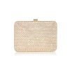 Accessories Judith Leiber | Crystal Mini Rounded Rectangle Champagne