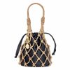 Handbags Judith Leiber | Sparkle Net Pouch Gold Black