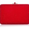 Handbags Judith Leiber | Classic Slim Slide Red