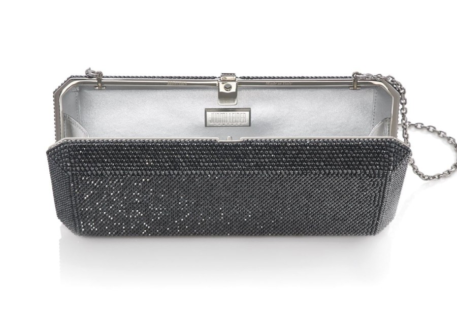 Handbags Judith Leiber | Classic Slim Rectangle Gray