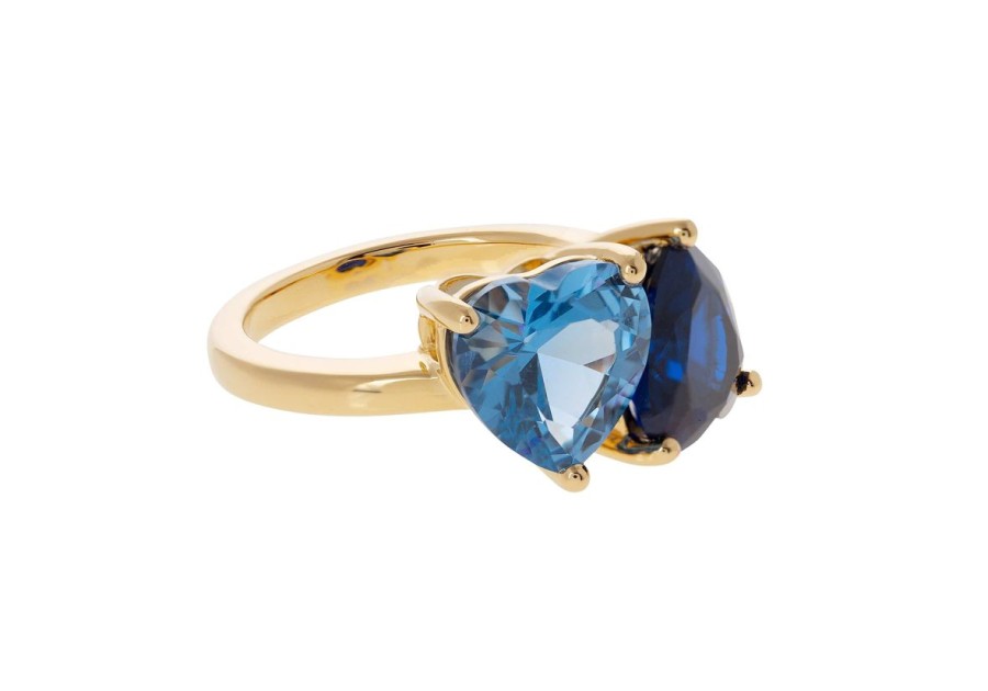 Accessories Judith Leiber | Toi Et Moi Ring Blue