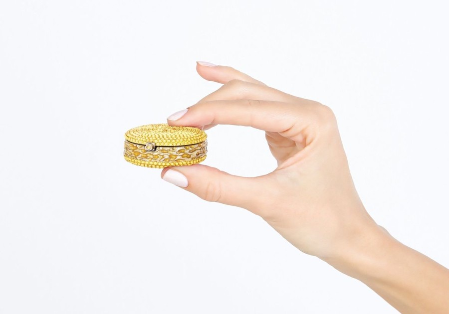 Accessories Judith Leiber | Macaron Pillbox Lemon