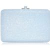 Handbags Judith Leiber | Classic Slim Slide Blue Opal