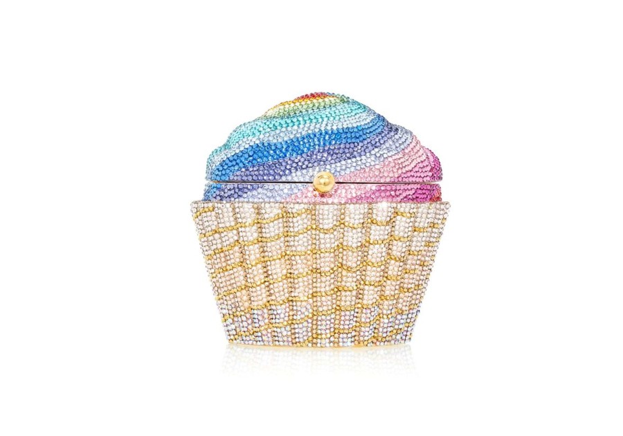 Handbags Judith Leiber | Rainbow Cupcake