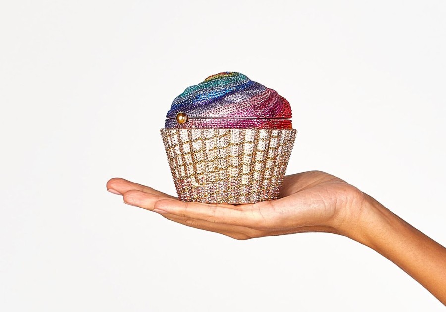 Handbags Judith Leiber | Rainbow Cupcake