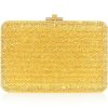 Handbags Judith Leiber | Classic Slim Slide Gold