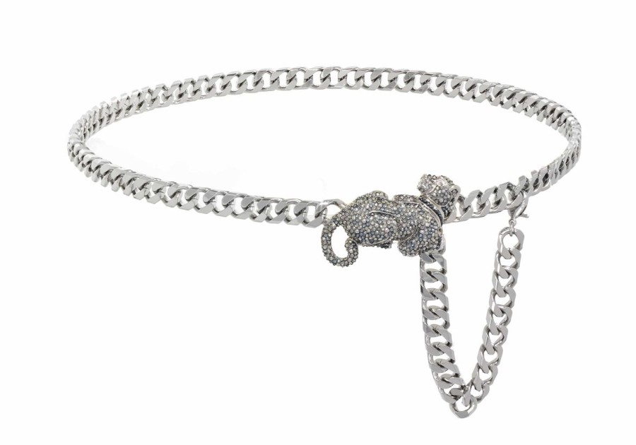 Accessories Judith Leiber | Wildcat Belt Black Diamond