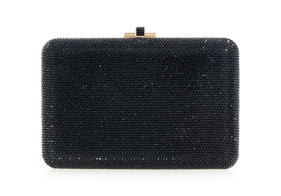 Handbags Judith Leiber | Classic Slim Slide Black