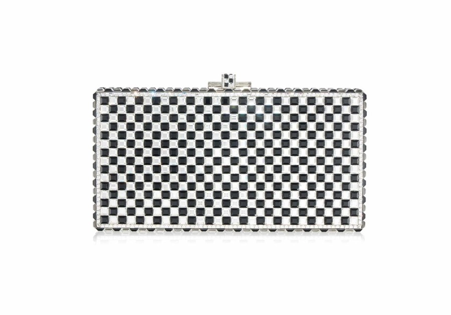 Handbags Judith Leiber | Sleek Rectangle Chessboard