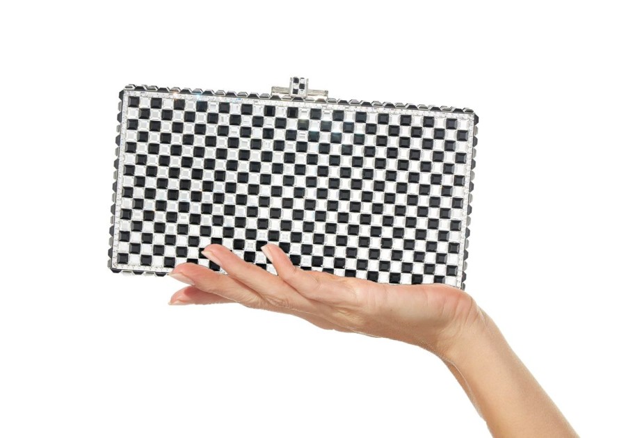 Handbags Judith Leiber | Sleek Rectangle Chessboard