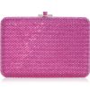 Handbags Judith Leiber | Classic Slim Slide Fuchsia