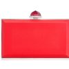 Handbags Judith Leiber | Skylar Satin Crimson