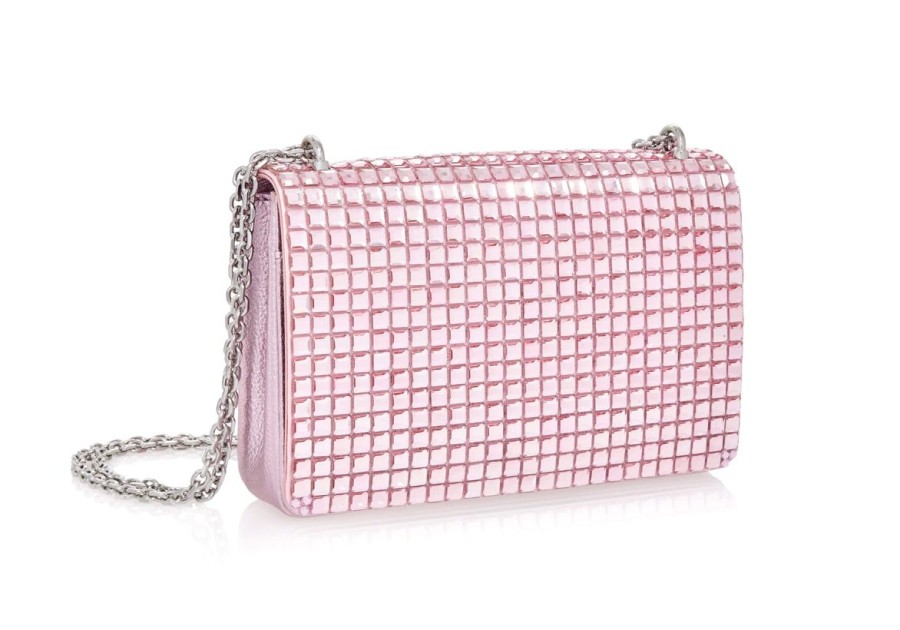 Handbags Judith Leiber | Cricket Squares Pink