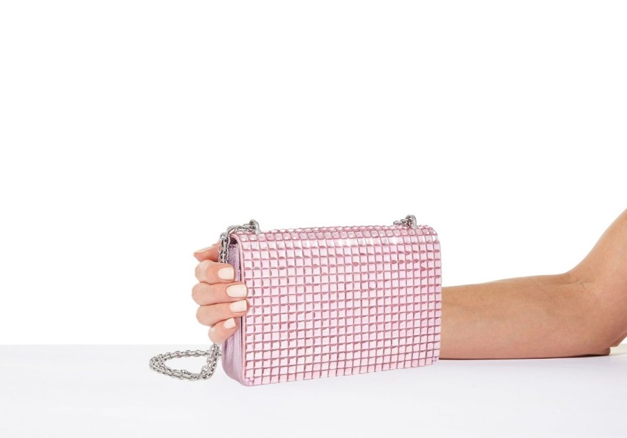 Handbags Judith Leiber | Cricket Squares Pink