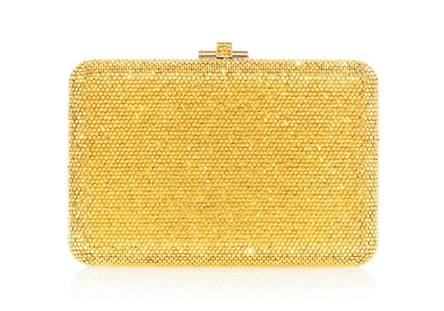 Handbags Judith Leiber | Classic Slim Slide Gold