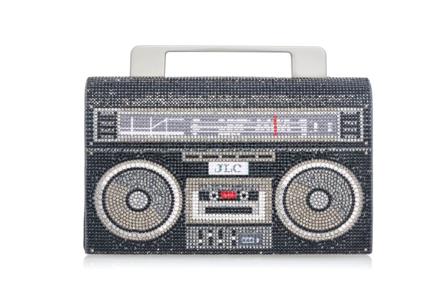 Handbags Judith Leiber | Soft Boom Box Black