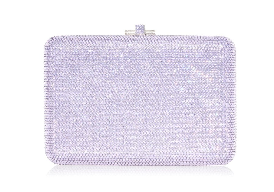 Handbags Judith Leiber | Classic Slim Slide Violet