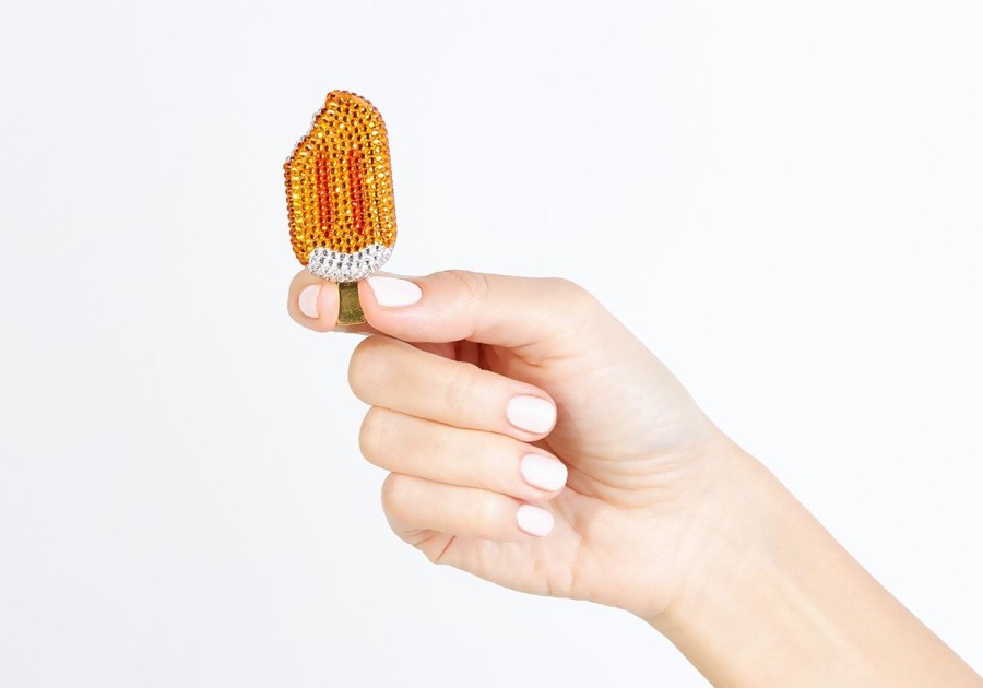 Accessories Judith Leiber | Popsicle Pillbox Creamsicle