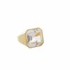 Accessories Judith Leiber | Gem Signet Ring Clear