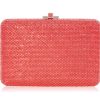 Handbags Judith Leiber | Classic Slim Slide Coral