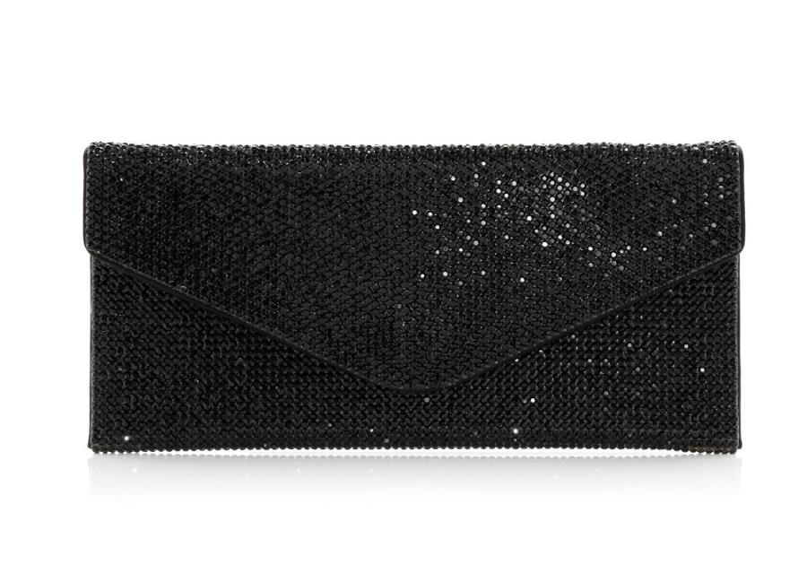 Handbags Judith Leiber | Classic Black Envelope