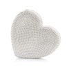 Handbags Judith Leiber | Heart Clutch Silver