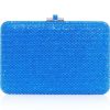 Handbags Judith Leiber | Classic Slim Slide Sapphire