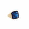 Accessories Judith Leiber | Gem Signet Ring Blue