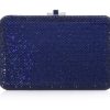 Handbags Judith Leiber | Classic Slim Slide Navy