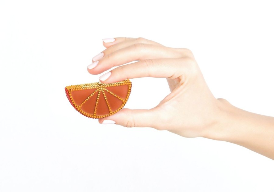 Accessories Judith Leiber | Orange Slice Pillbox