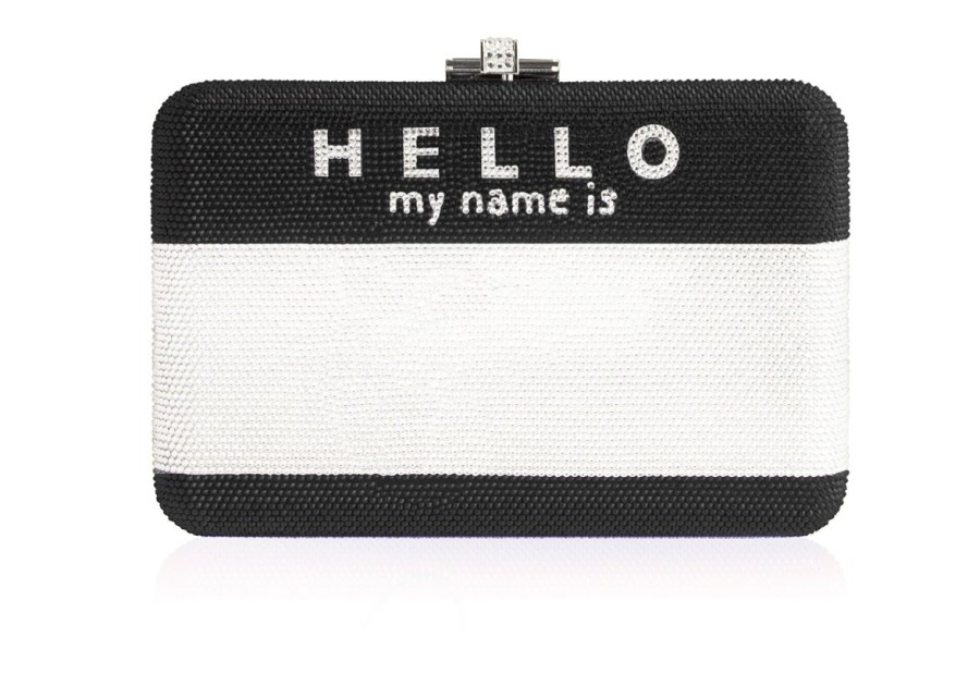 Handbags Judith Leiber | Hello My Name Is Monogram