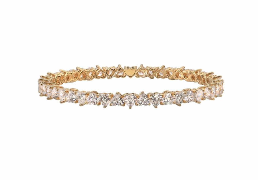 Accessories Judith Leiber | Small Heart Gem Bangle