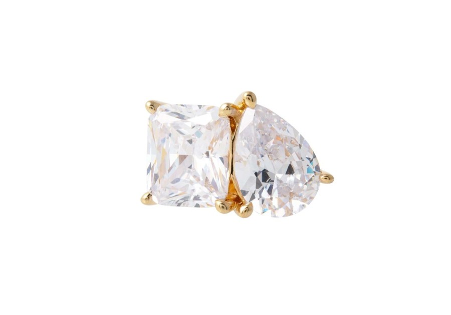 Accessories Judith Leiber | Toi Et Moi Pear And Emerald Cut Ring