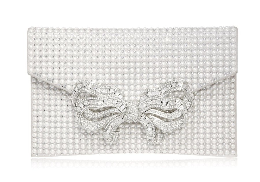 Handbags Judith Leiber | Pearl Bow Envelope