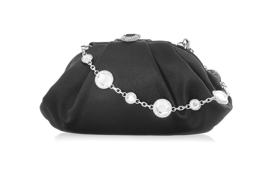 Handbags Judith Leiber | Gemma Satin Black