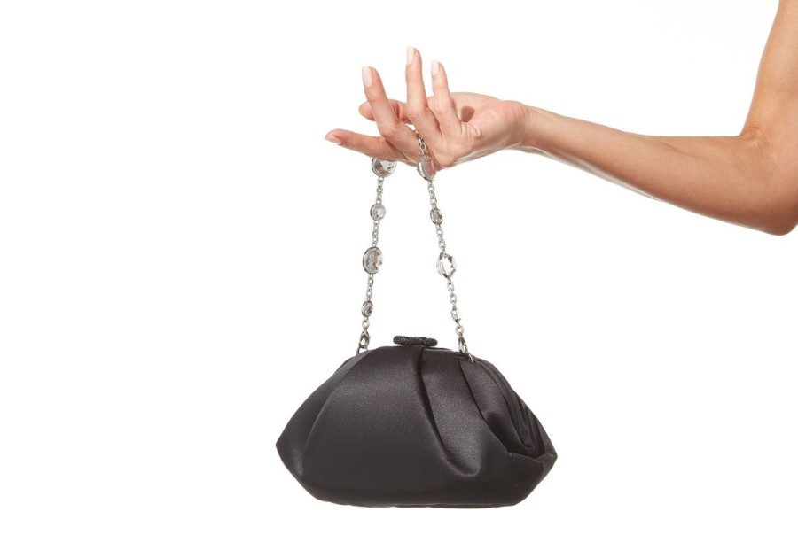 Handbags Judith Leiber | Gemma Satin Black