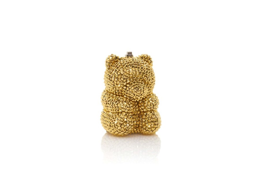 Accessories Judith Leiber | Gummy Bear Pillbox Gold