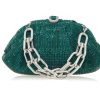 Handbags Judith Leiber | Gemma Crystal Emerald