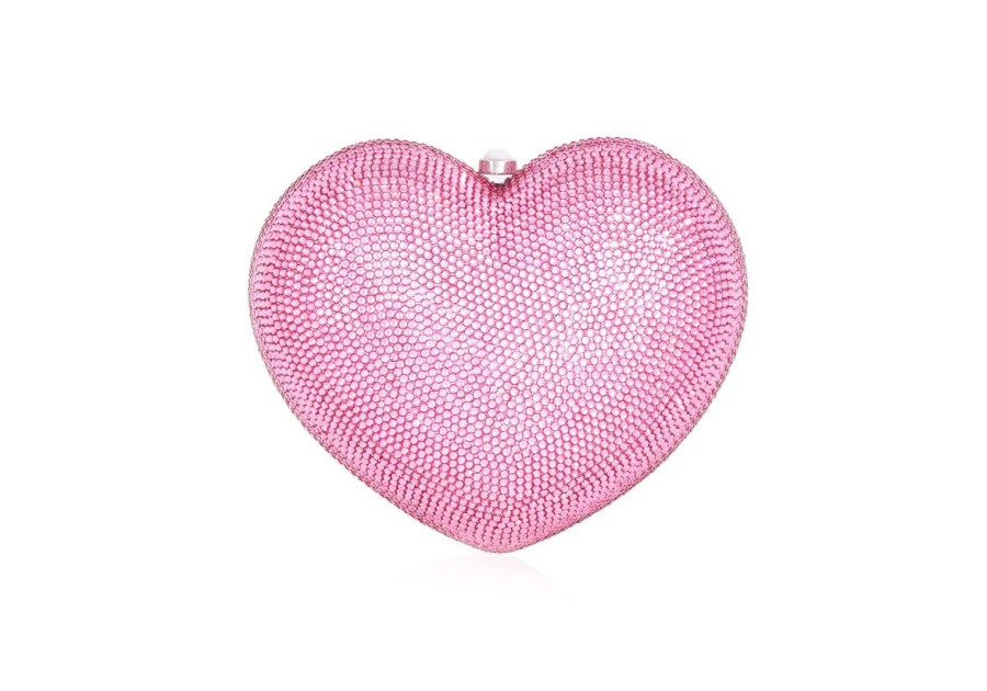 Handbags Judith Leiber | L'Amour Petit Coeur Pink