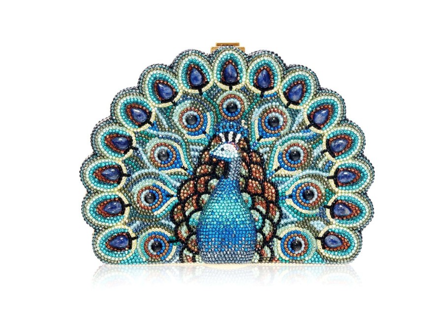 Handbags Judith Leiber | Peacock Peek-A-Boo