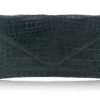 Handbags Judith Leiber | Crocodile Flat Envelope Emerald