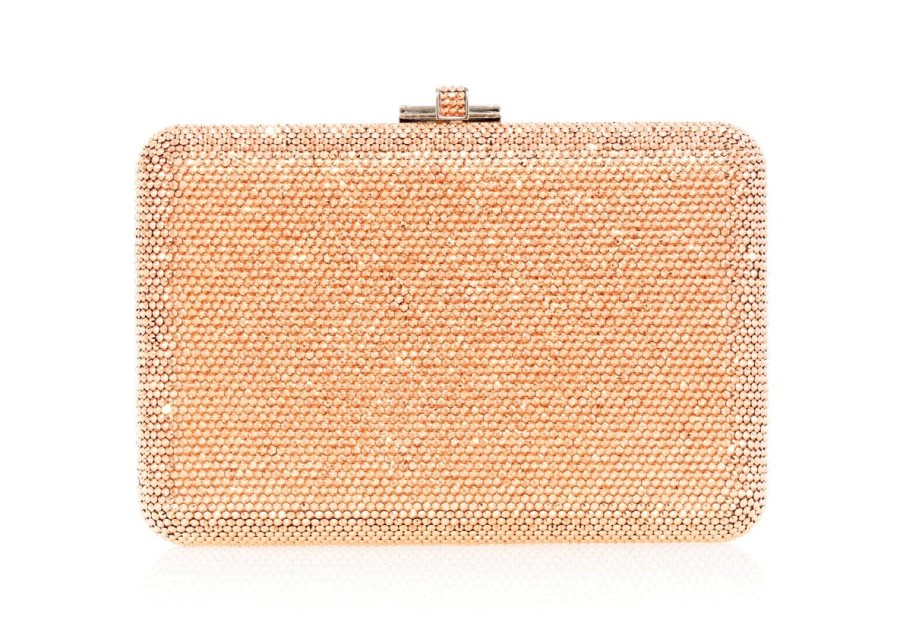 Handbags Judith Leiber | Classic Slim Slide Rose Gold