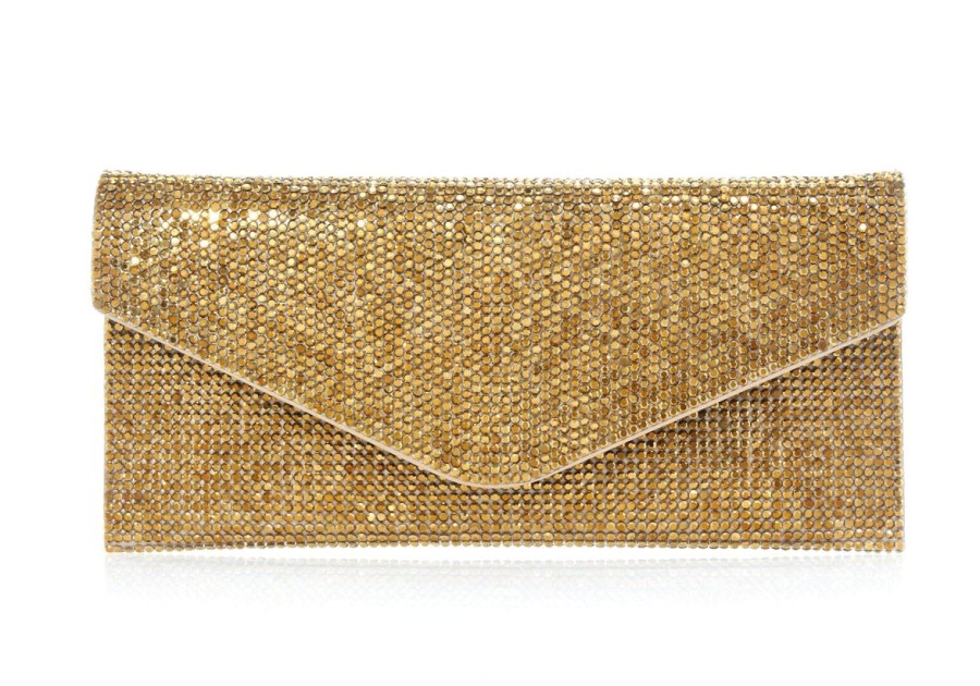 Handbags Judith Leiber | Classic Gold Envelope