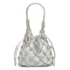 Handbags Judith Leiber | Sparkle Net Pouch Silver