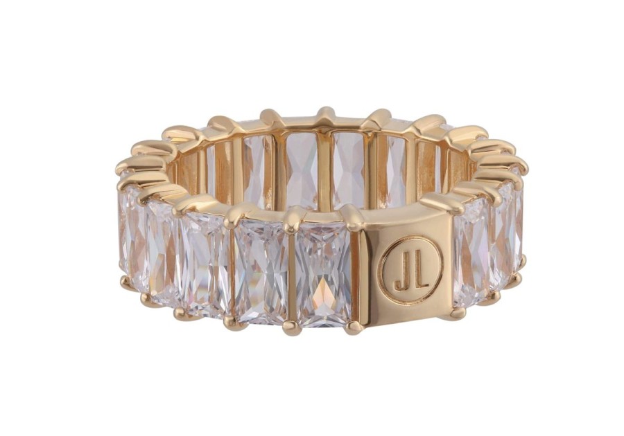 Accessories Judith Leiber | Baguette Eternity Ring Clear