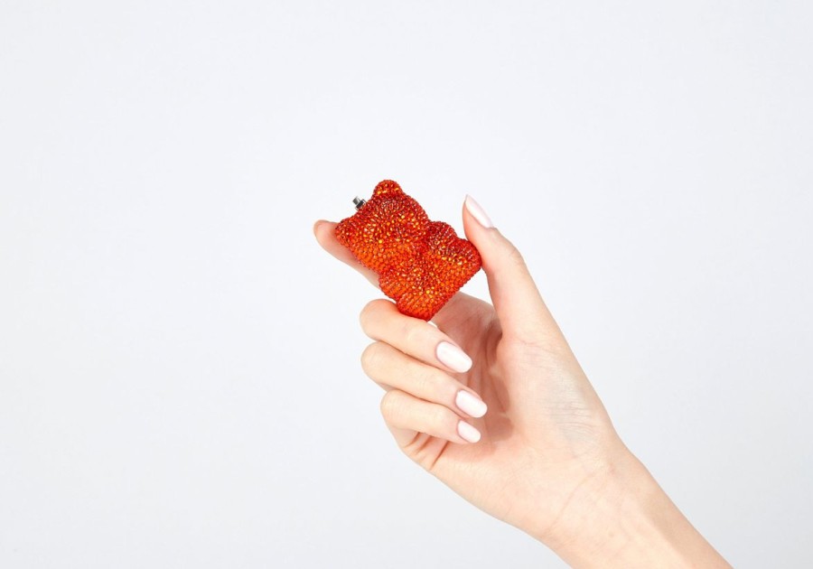 Accessories Judith Leiber | Gummy Bear Pillbox Orange