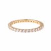 Accessories Judith Leiber | Micropave Eternity Ring Clear