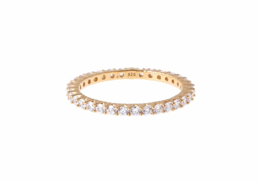 Accessories Judith Leiber | Micropave Eternity Ring Clear